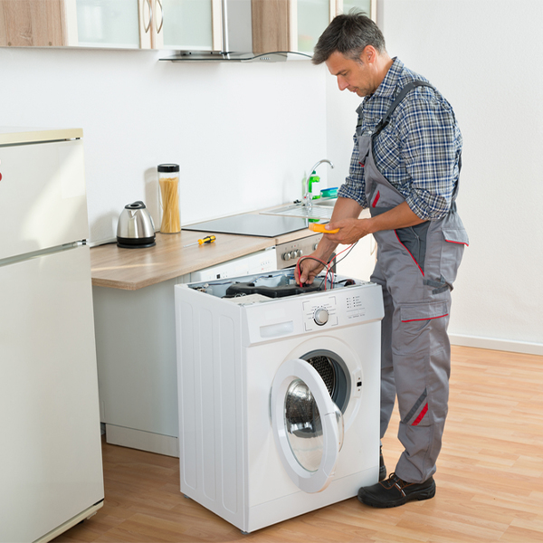 can you walk me through the steps of troubleshooting my washer issue in Boone County MO